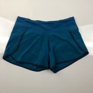 Lululemon Speed Shorts, Size 6